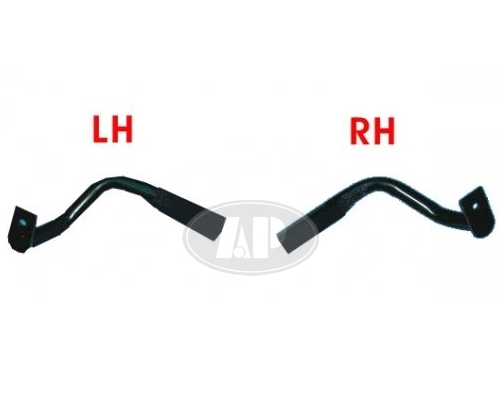 BUMPER BRACE FRONT LEFT SIDE STEEL 1500 CREW CAB/ ALL 2500/3500 MODELS