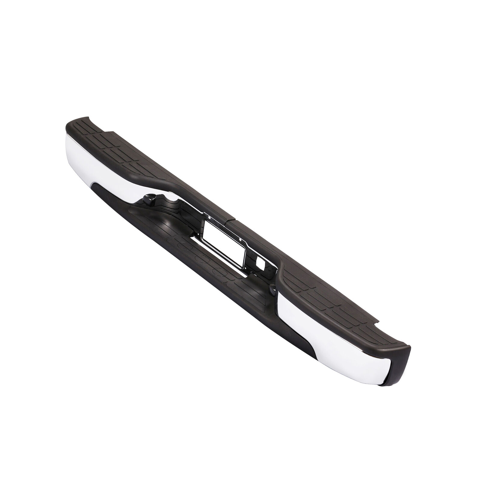 BUMPER REAR ASSY CHROME WITH BRACKETS/PADS 1500 SERIES FLEETSIDE MODELS - Image 3