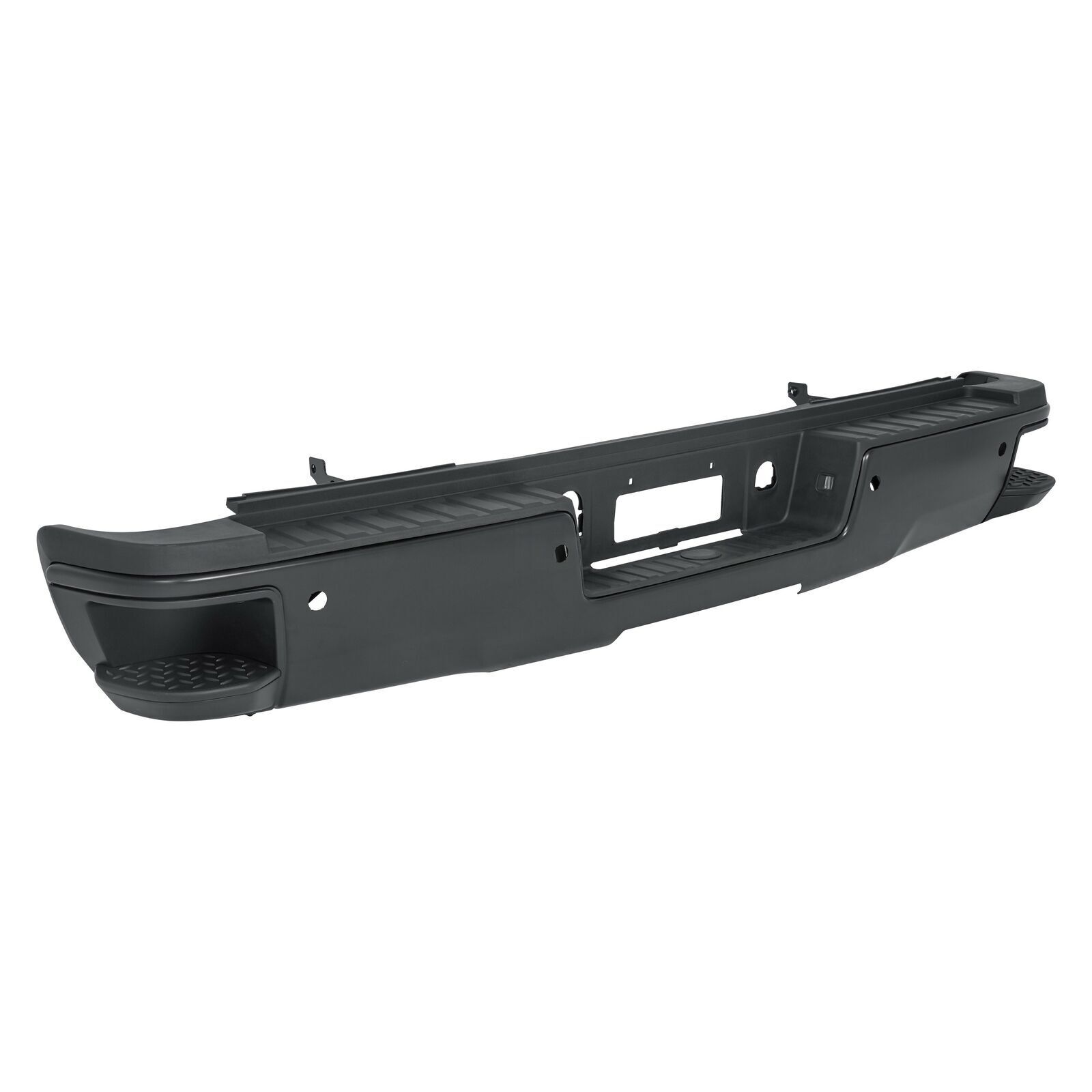 BUMPER REAR ASSY BLACK PTM WITH SENSOR