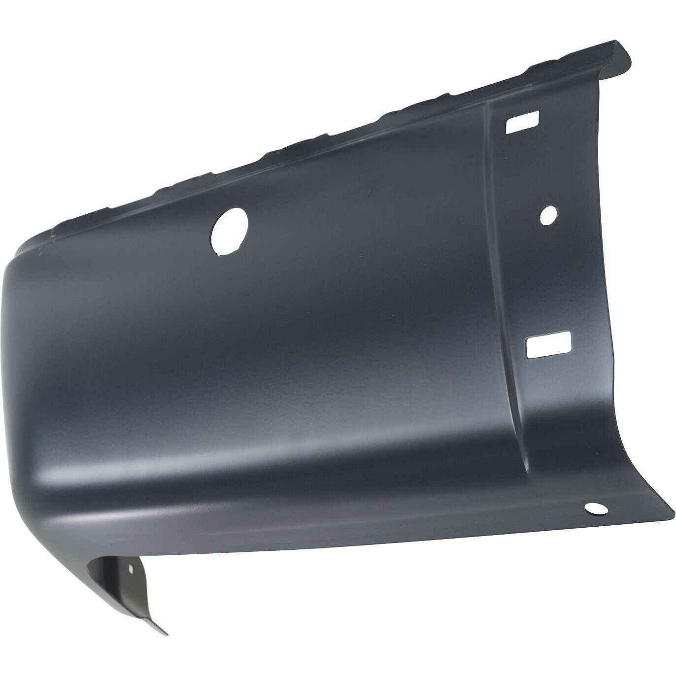 BUMPER END REAR LEFT SIDE BLACK WITH SENSOR HOLE STEEL - Image 2