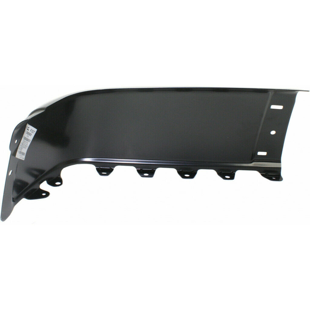 BUMPER END REAR LEFT SIDE BLACK WITHOUT SENSOR HOLE STEEL 2500/3500 SERIES 07-10 - Image 2