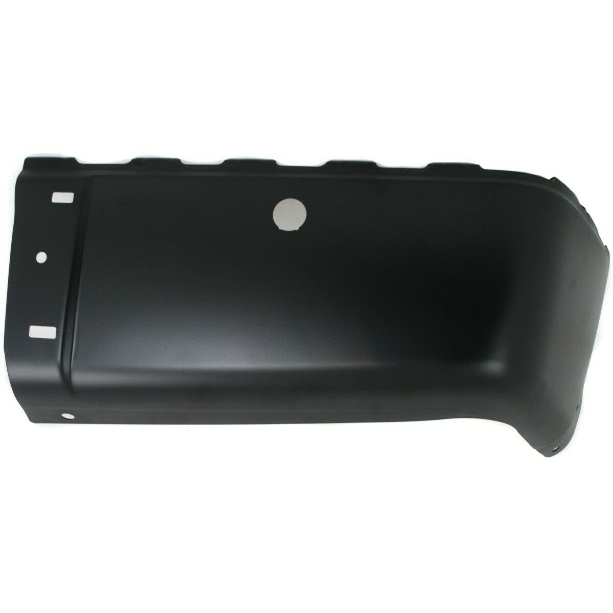 BUMPER END REAR RIGHT SIDE BLACK WITH SENSOR HOLE STEEL - Image 2