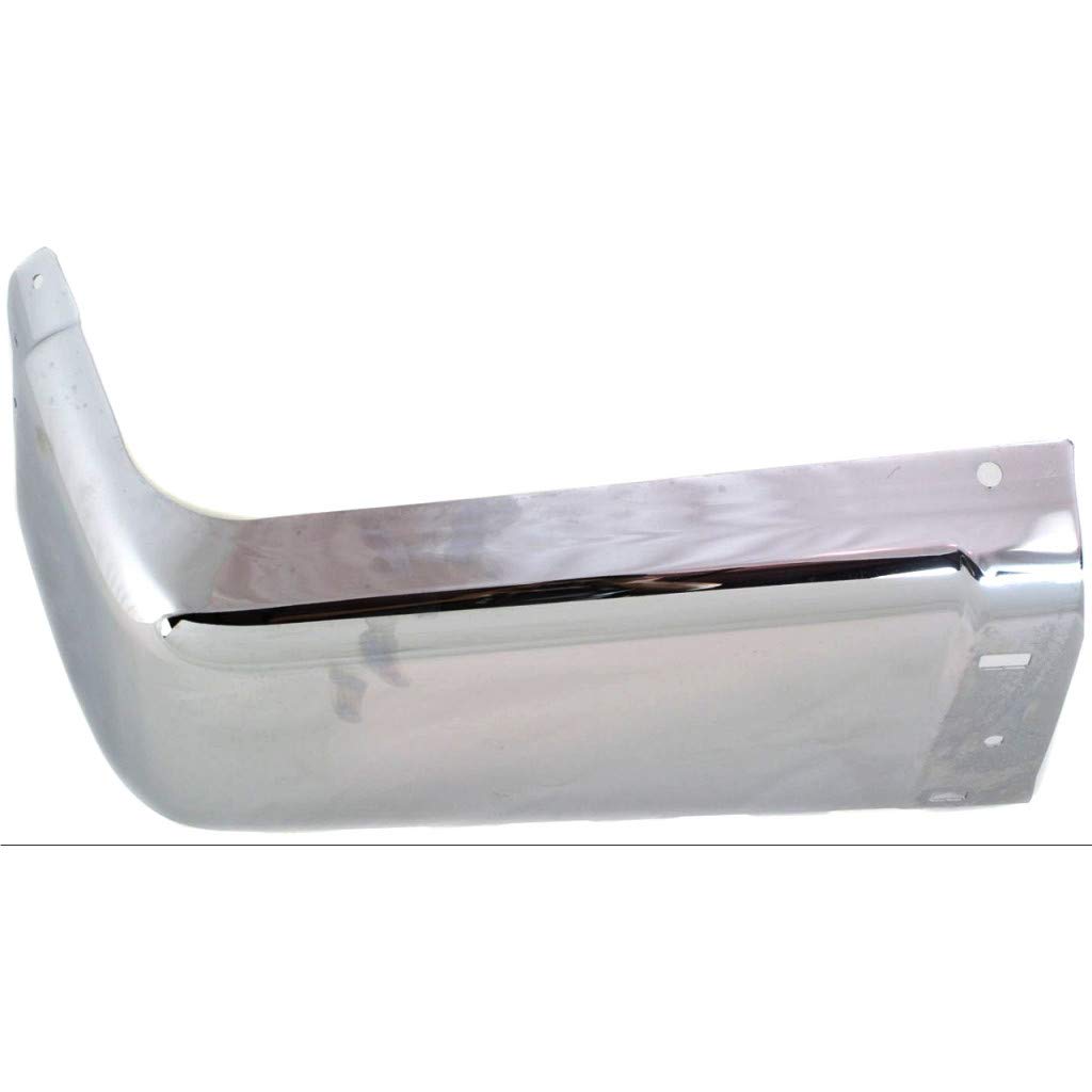 BUMPER END REAR RIGHT SIDE CHROME WITHOUT SENSOR - Image 2