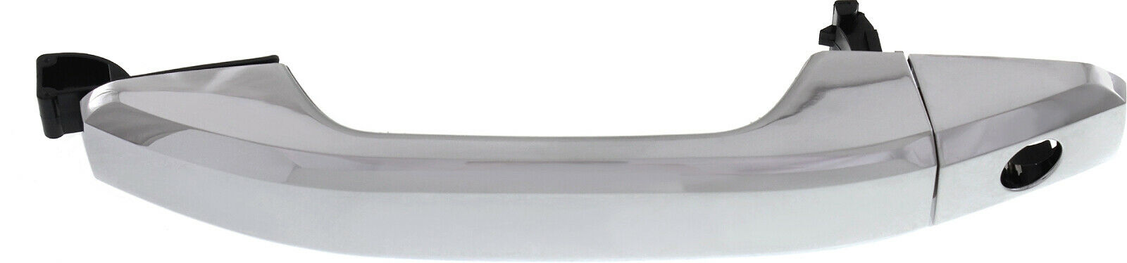 DOOR HANDLE FRONT LEFT SIDE OUTER WITH KEY HOLE WITH COVER CHROME