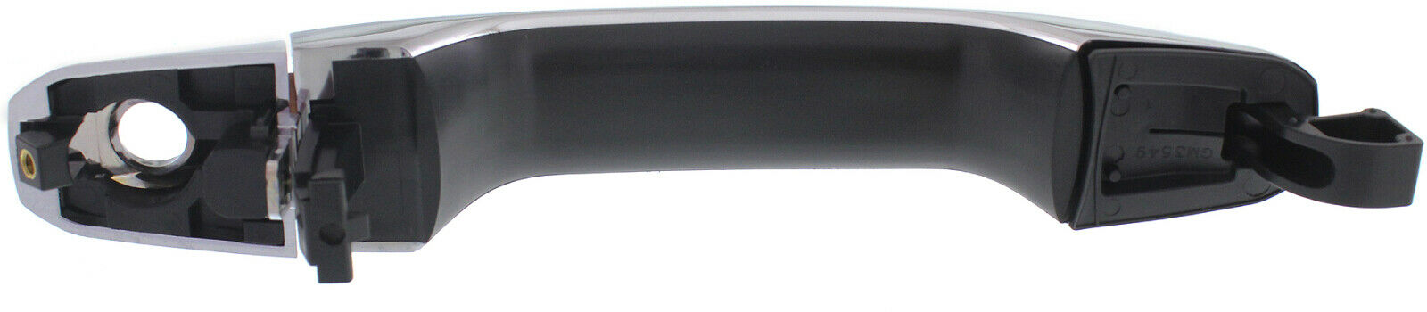 DOOR HANDLE FRONT LEFT SIDE OUTER WITH KEY HOLE WITH COVER CHROME - Image 2