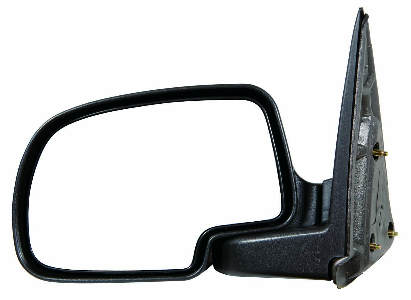 DOOR MIRROR LEFT SIDE MANUAL TEXTURED BLACK