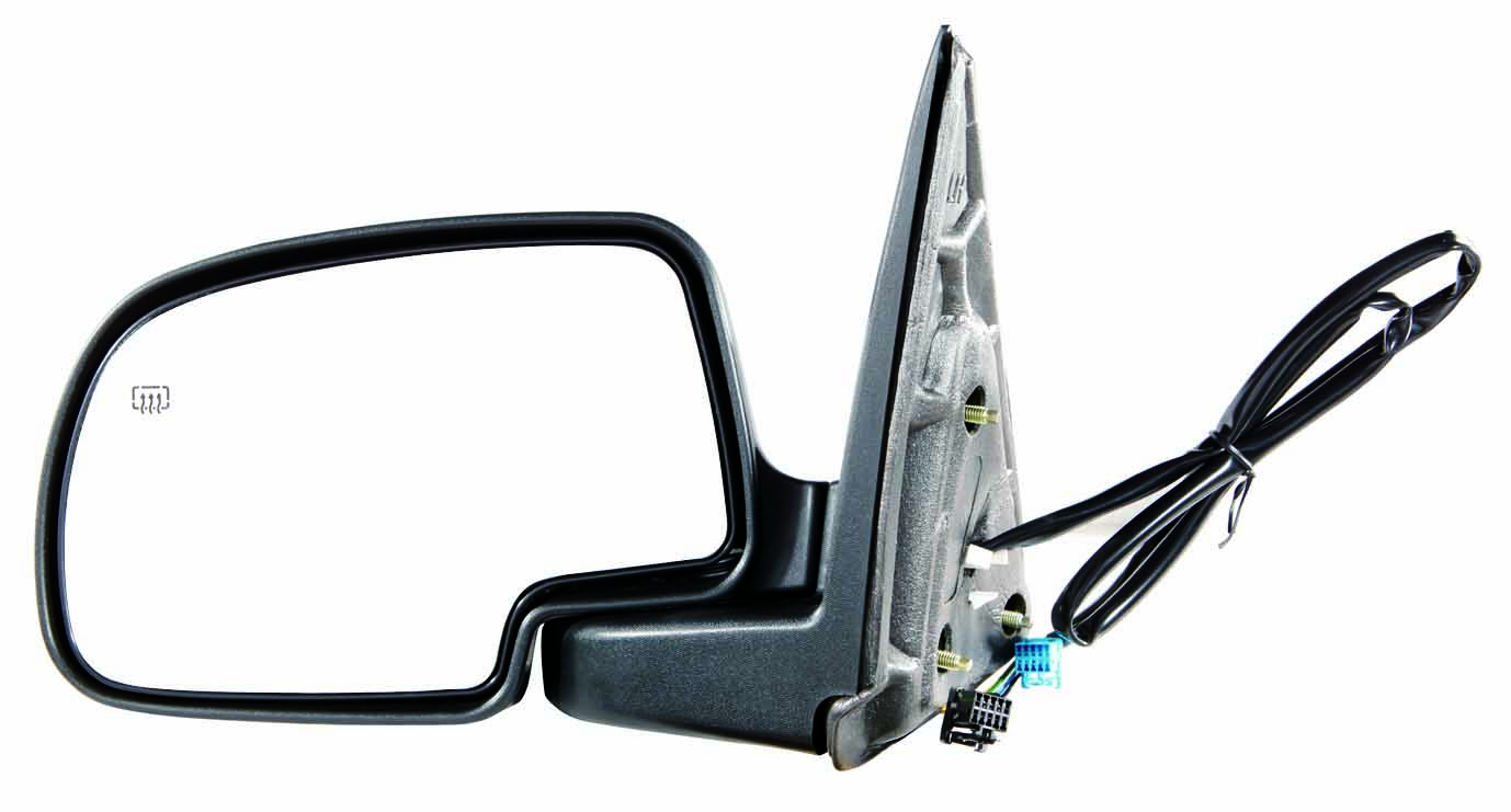 DOOR MIRROR LEFT SIDE POWER HEATED TEXTURED