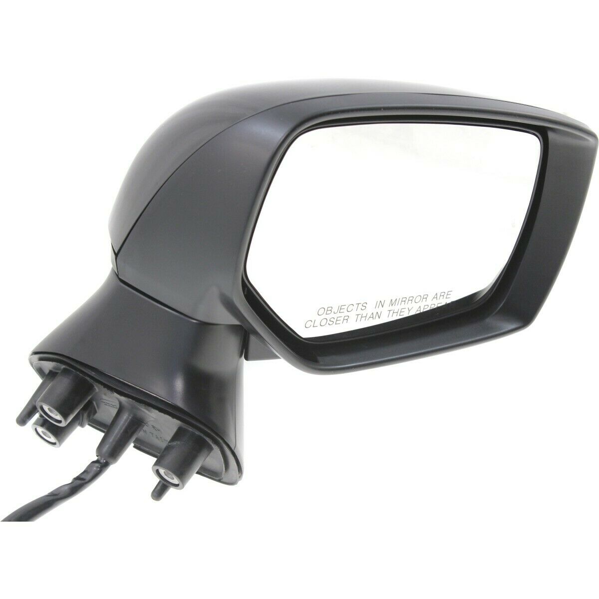 DOOR MIRROR RIGHT SIDE POWER HEATED WITH SPOTTER MAN-FOLDING TEXTURED CAP - Image 3