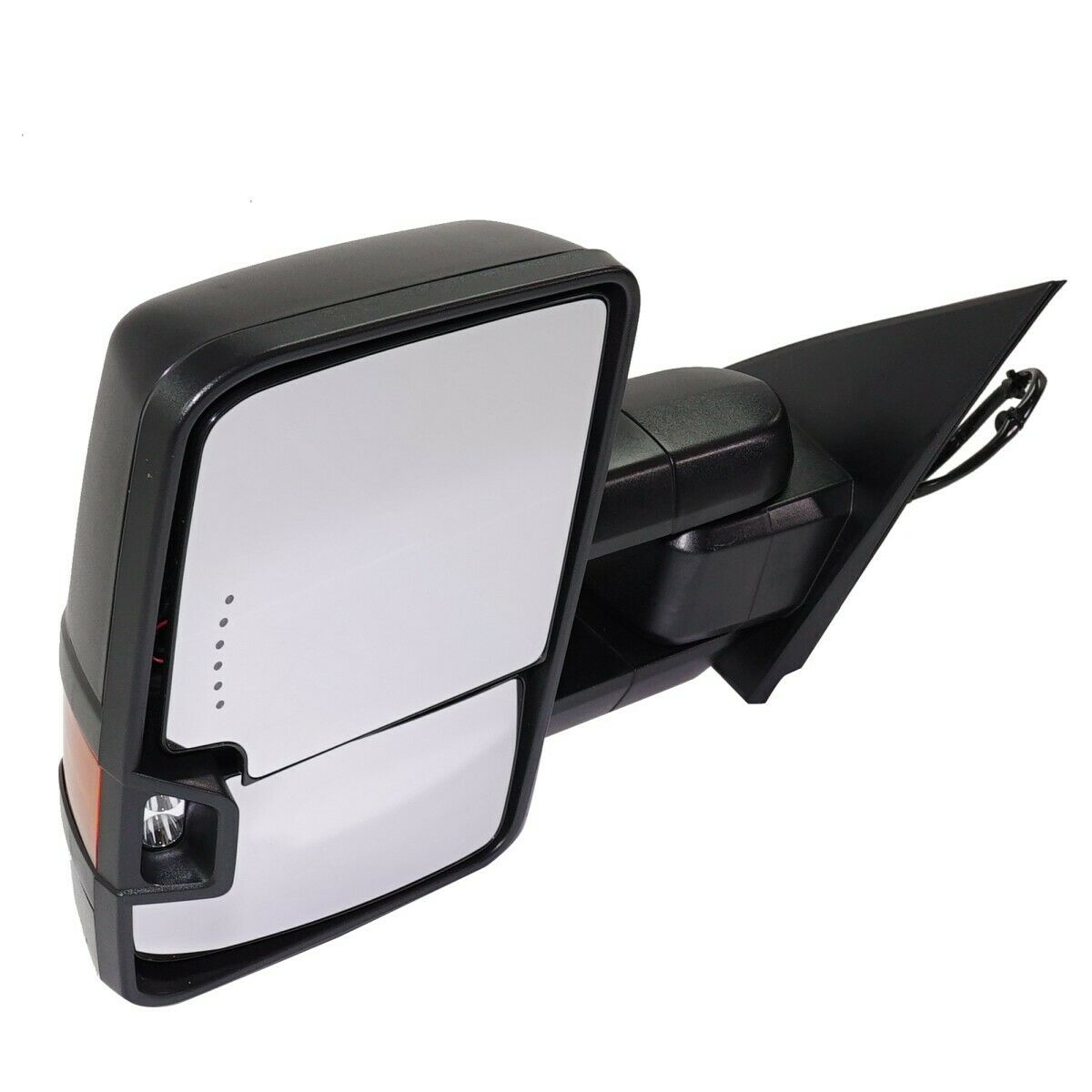 DOOR MIRROR LEFT SIDE POWER HEATED TOW TYPE WITH SIDE MARKER/IN-GLASS TURN SIGNAL/CARGO SPOTLIGHT - Image 3