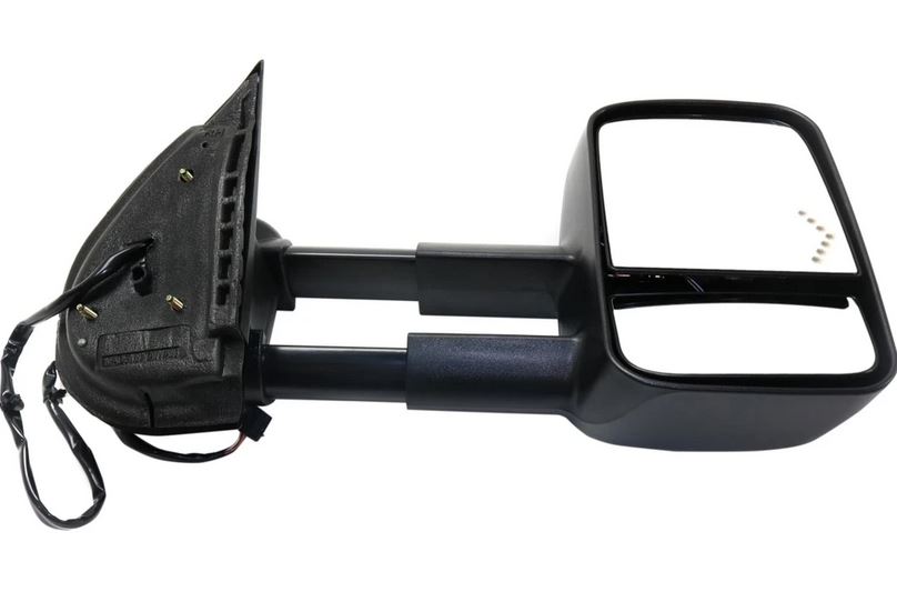 DOOR MIRROR RIGHT SIDE POWER HEATED TEXXTURED TRAILER TOW TYPE TELESCOPIC WITH SIGNAL MANUAL FOLDING - Image 2