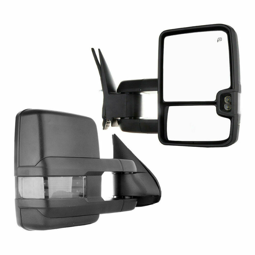 DOOR MIRROR RIGHT SIDE POWER MANUAL FOLD/DUAL LENS/HEATED WITH SIGNAL TRAILER TOW TYPE - Image 3