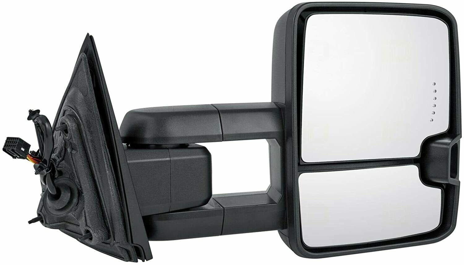 DOOR MIRROR RIGHT SIDE POWER HEATED TOW TYPE WITH SIDE MARKER/IN-GLASS TURN SIGNAL/CARGO SPOTLIGHT - Image 3