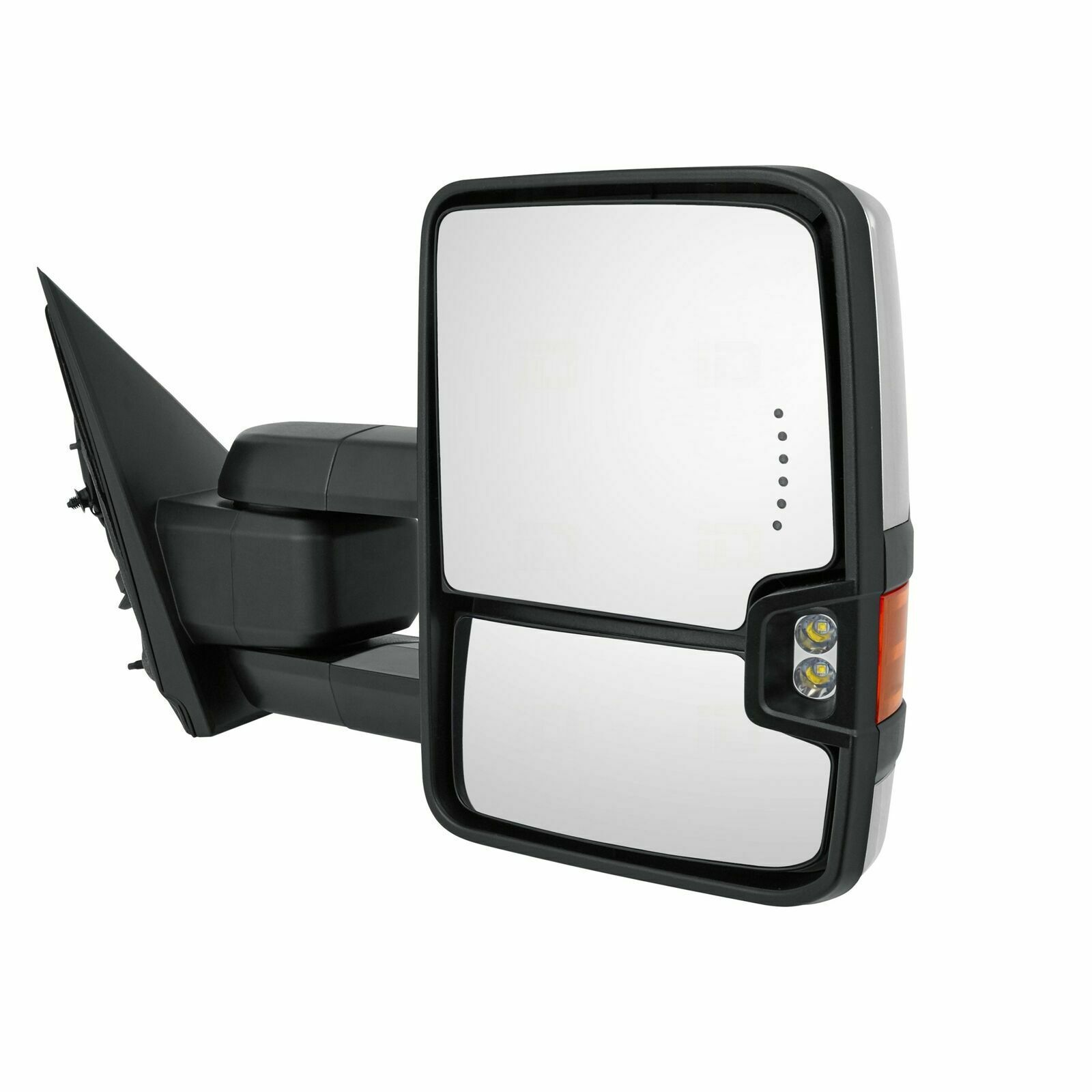 DOOR MIRROR RIGHT SIDE POWER HEATED TOW TYPE WITH SIDE MARKER/IN-GLASS TURN SIGNAL/CARGO SPOTLIGHT - Image 2