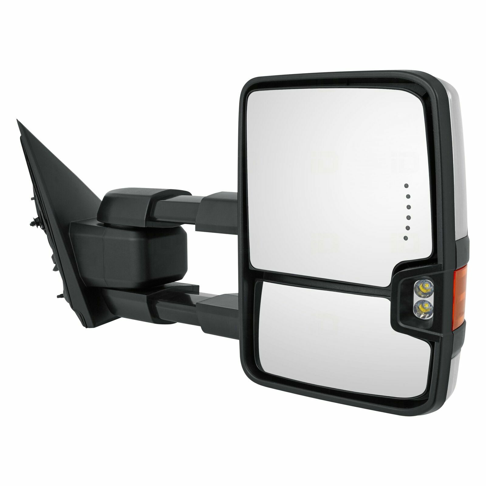 DOOR MIRROR RIGHT SIDE POWER HEATED TOW TYPE WITH SIDE MARKER/IN-GLASS TURN SIGNAL/CARGO SPOTLIGHT - Image 3