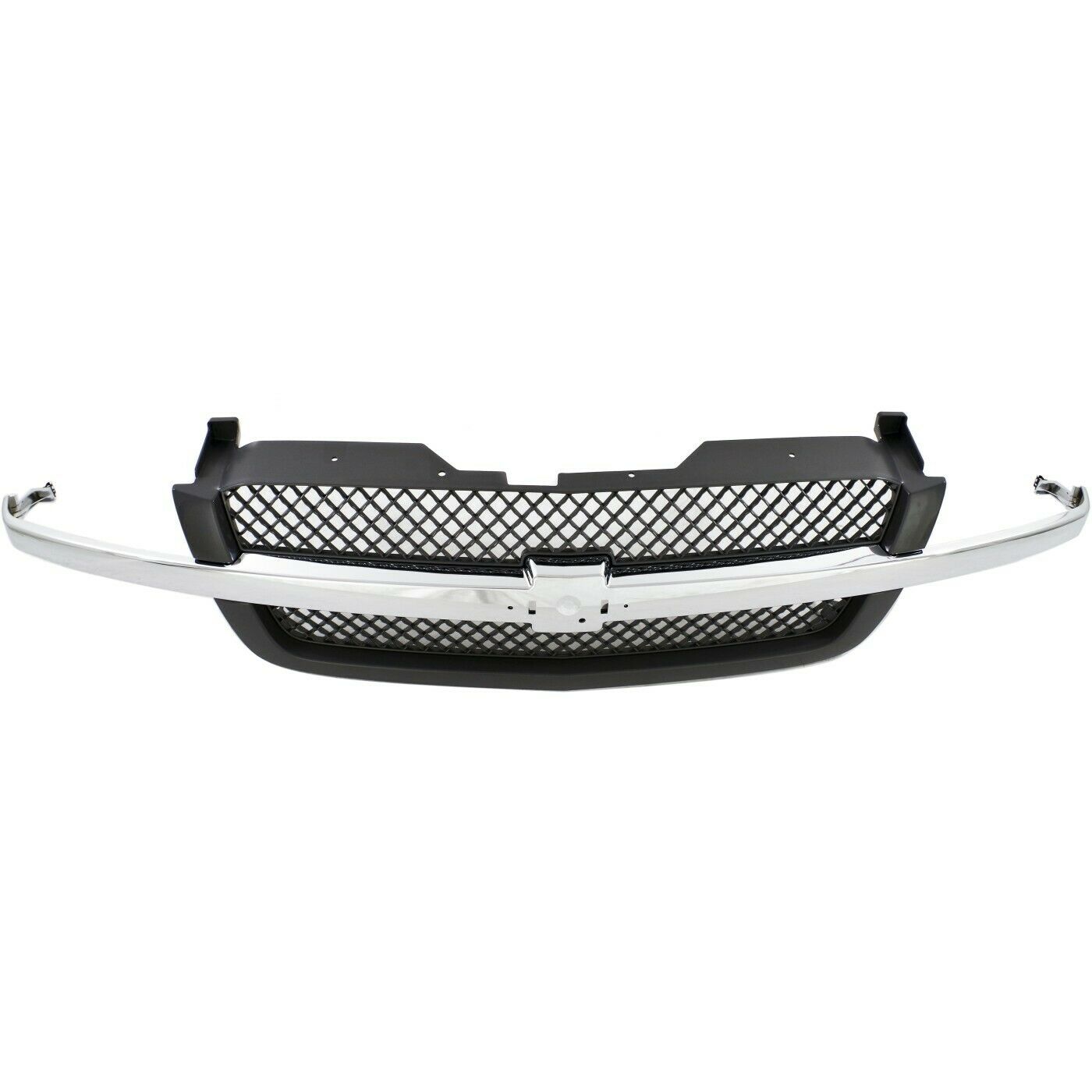 GRILLE WITH PTM FRAME/CHROME MOULDING WITHOUT CLADDING EXCLUDE SS MODEL/ 2500/3500HD /SILVERADO 03-05/AVALANCHE 02-06 - Image 3
