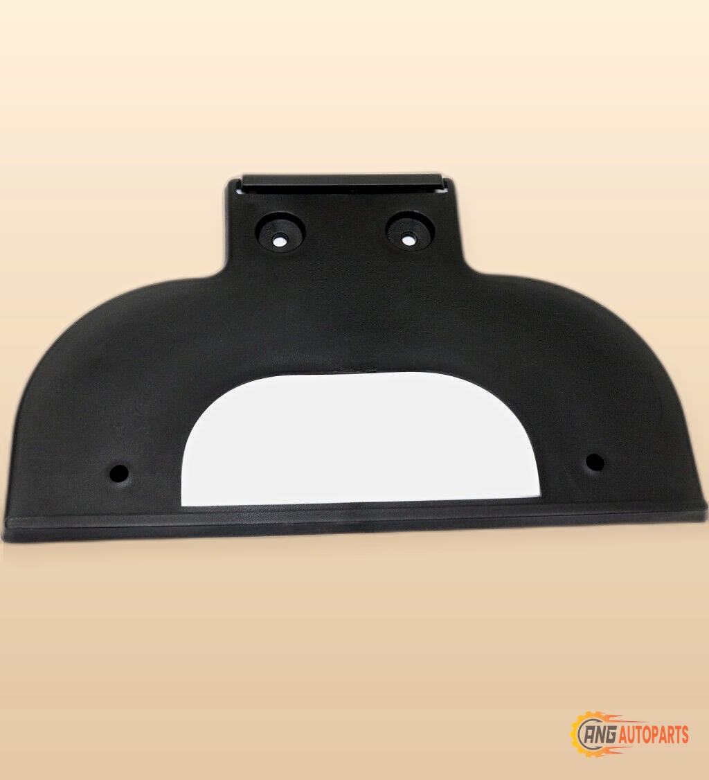 LICENSE PLATE BRACKET FRONT (MATTE-BLACK) - Image 2