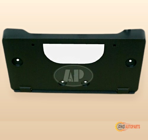 LICENSE PLATE BRACKET FRONT (MATTE-BLACK)