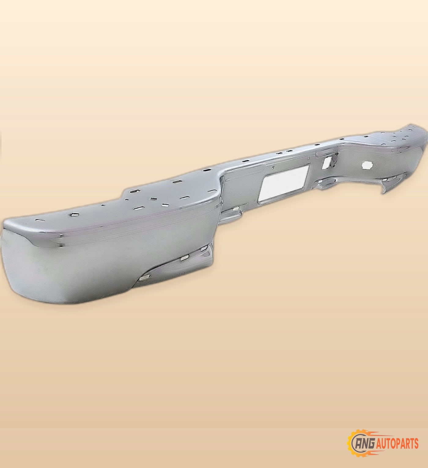 BUMPER FACE BAR REAR CHROME FITS STEPSIDE PICKUP MODELS - Image 2