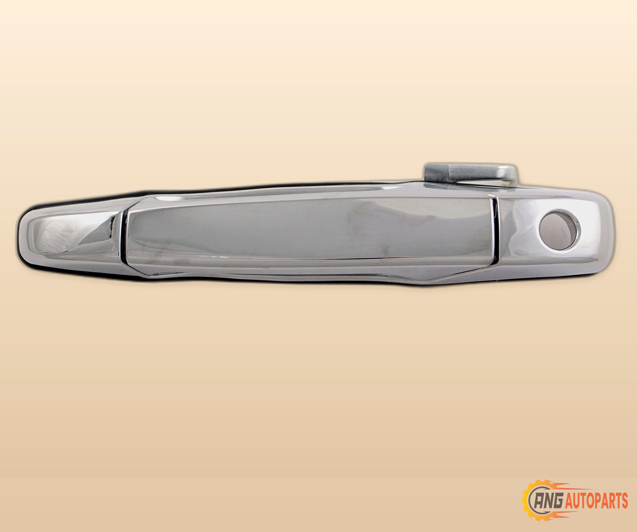 DOOR HANDLE FRONT LEFT SIDE OUTER CHROME (WITH KEY HO)