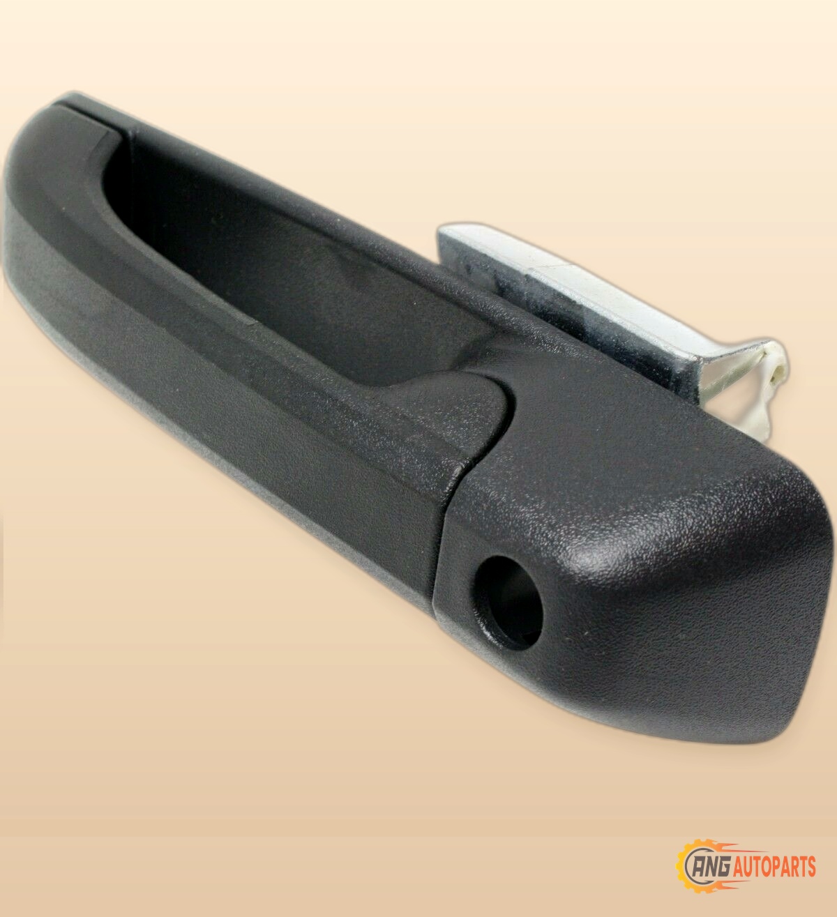 DOOR HANDLE FRONT LEFT SIDE OUTER BLACK TEXTURED WITH KEYLESS ENTRY WITH KEYHOLE - Image 2