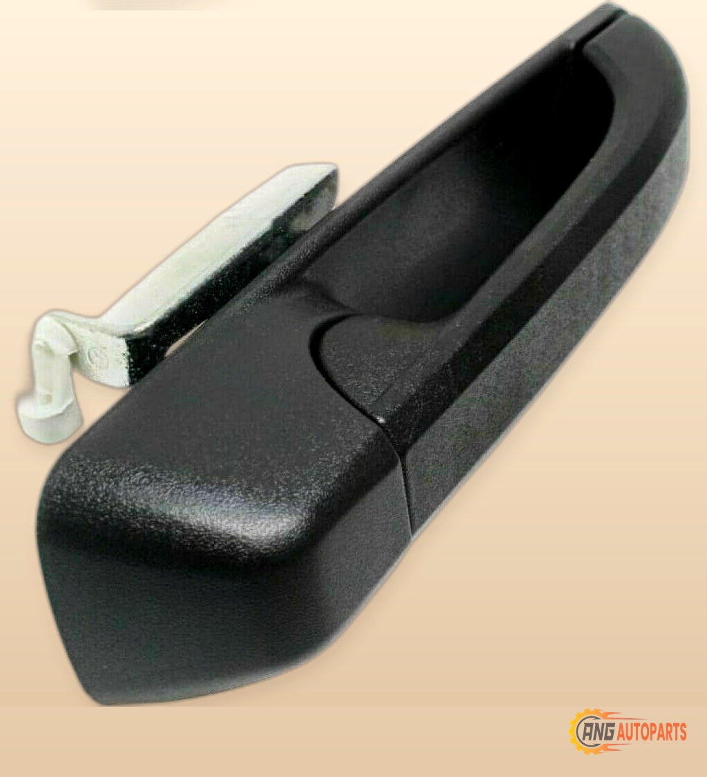 DOOR HANDLE FRONT/REAR RIGHT SIDE OUTER BLACK TEXTURED WITHOUT KEYHOLE