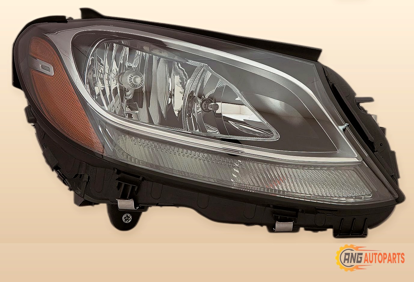HEAD LAMP RIGHT SIDE HALOGEN SEDAN CAPA