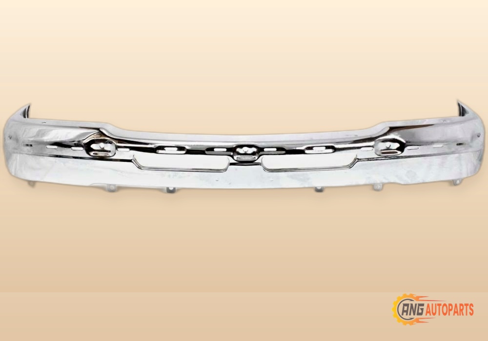 BUMPER FACE BAR FRONT CHROME WITH BRACKET